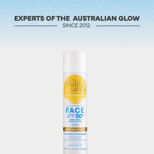 Bondi Sands Fragrance Free Face Mist Spf 50+ 60g