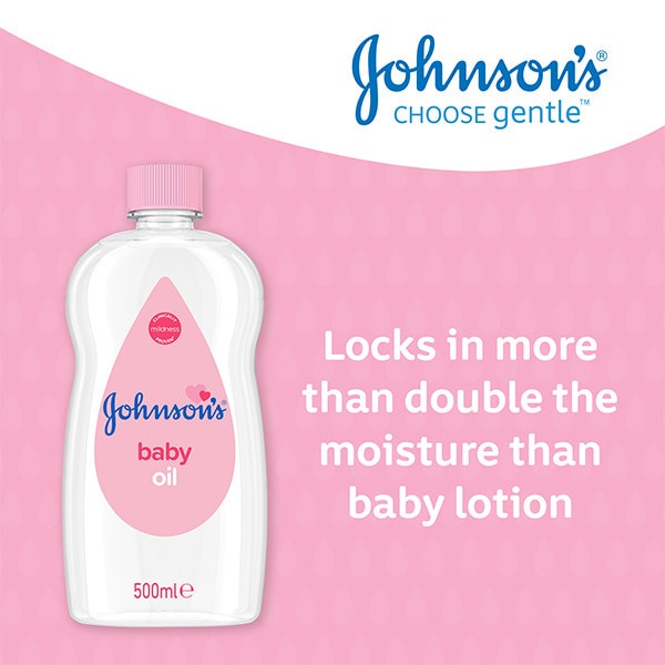 Johnson's Baby Oil 500ml