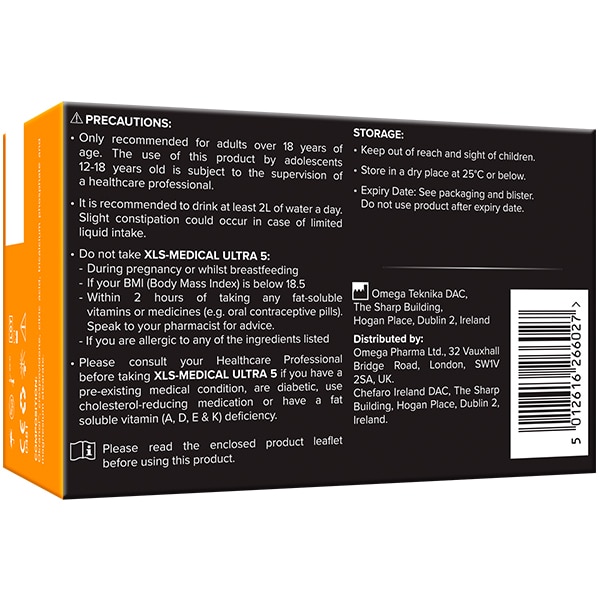 DNR XLS-Medical Ultra 5 Weight Loss 84 Capsules -2 Week Supply