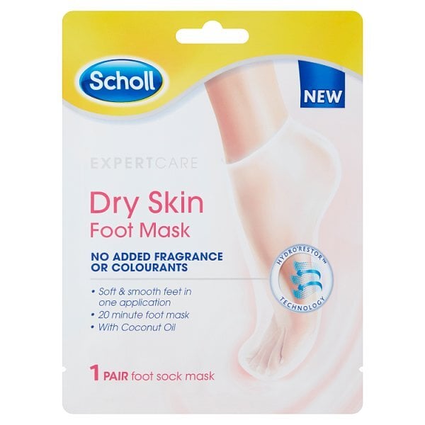Scholl Expert Care Fragrance Free Hydrating Foot Mask Sock