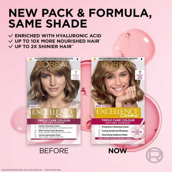 L'Oréal Excellence Crème 7 Natural Dark Blonde