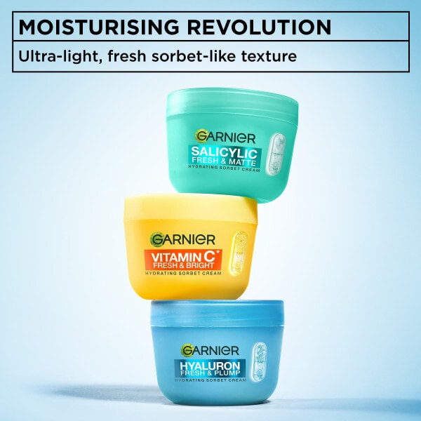 Garnier Salicylic Fresh & Matte Hydrating Sorbet Cream for Oily Skin