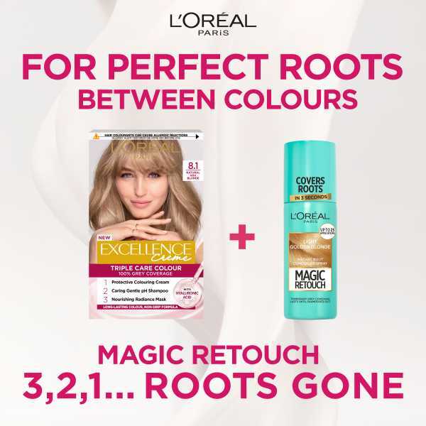L'Oréal Excellence Crème 8.1 Natural Ash Blonde