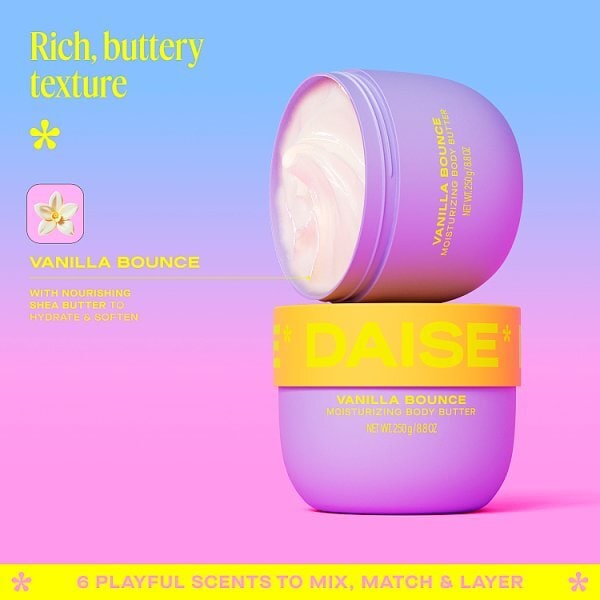 Daise Moisturizing Body Butter Vanilla 250G
