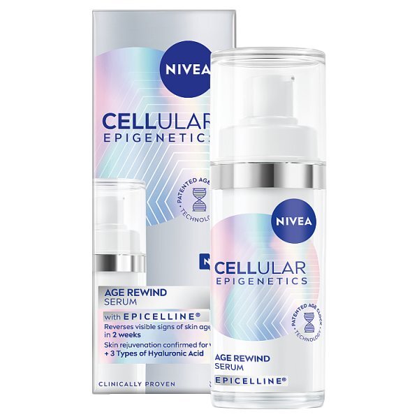 NIVEA Epigenetics Age Rewind Face Serum with Epicelline 30ml