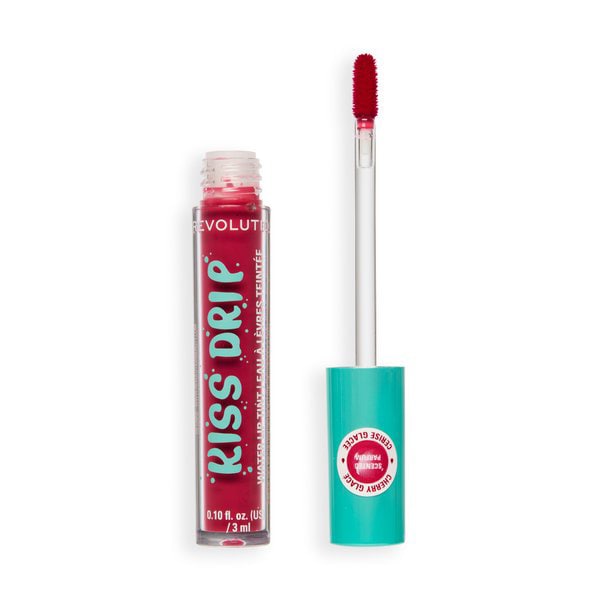 Revolution Kiss Drip Water Lip Tint Cherry Glace