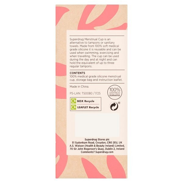 Superdrug Menstrual Cup Small