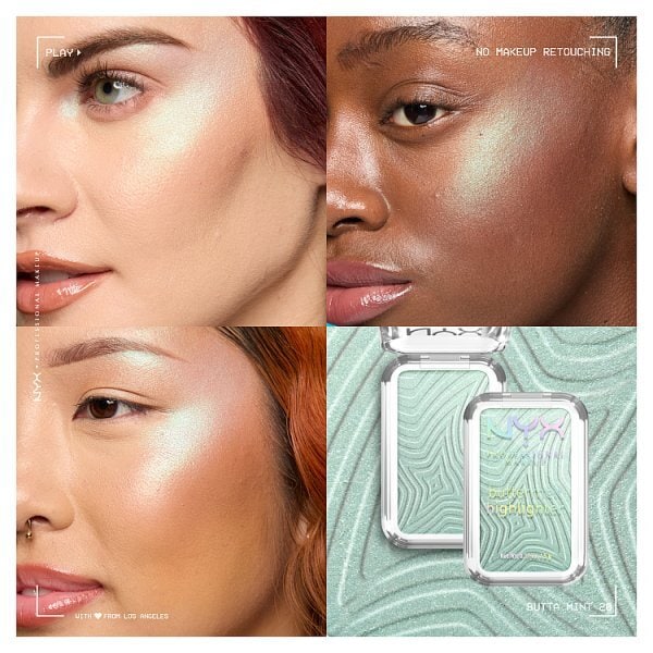 NYX Professional Makeup Buttermelt Highlighter Butta Mint