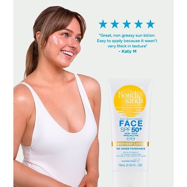 Bondi Sands Facial Suncreen Lotion SPF 50+ 75ml