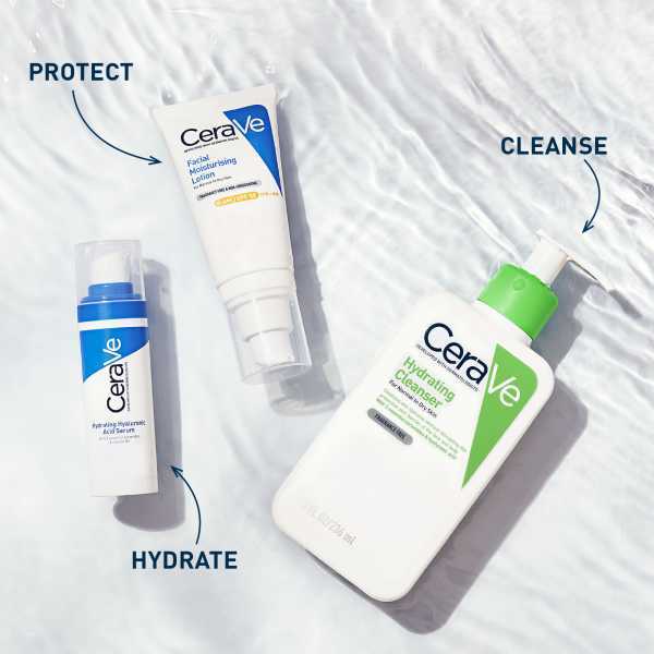 CeraVe Hydrating Cleanser with Hyaluronic Acid for Dry Skin 473ml