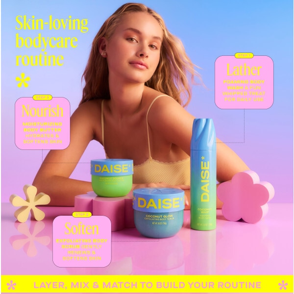 Daise Body Scrub Coconut 510 G