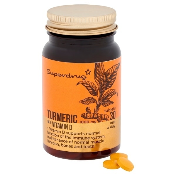 Superdrug Tumeric 1000mg 30s