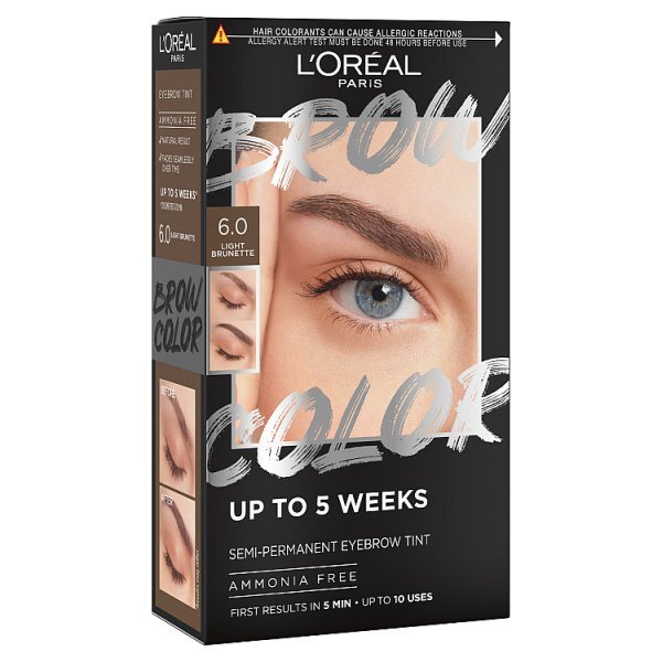 L'oreal Paris Brow Color Semi-Permanent Tint 6 Lightbrunette