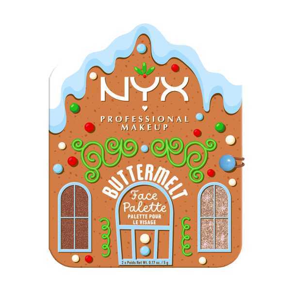 NYX Professional Makeup Buttermelt Face Palette Deep