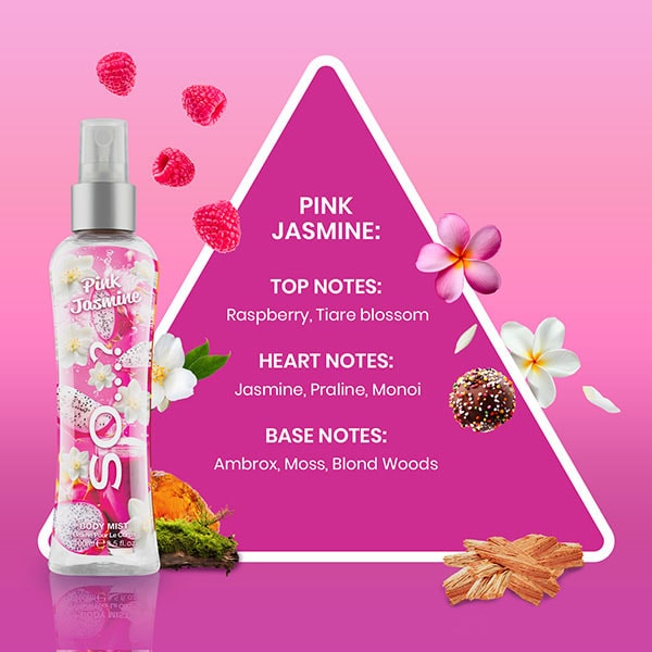 So&? Pink Jasmine Body Mist 100Ml