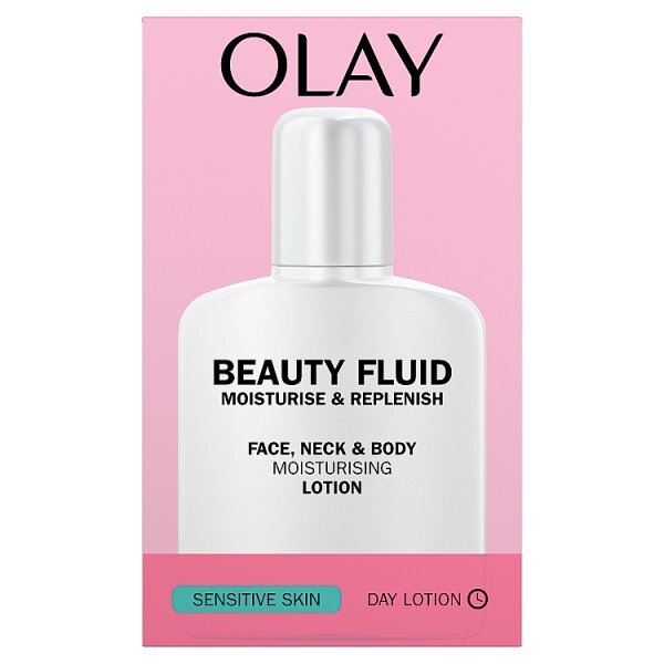 Olay Beauty Fluid Moisturiser Sensitive Skin 200ml