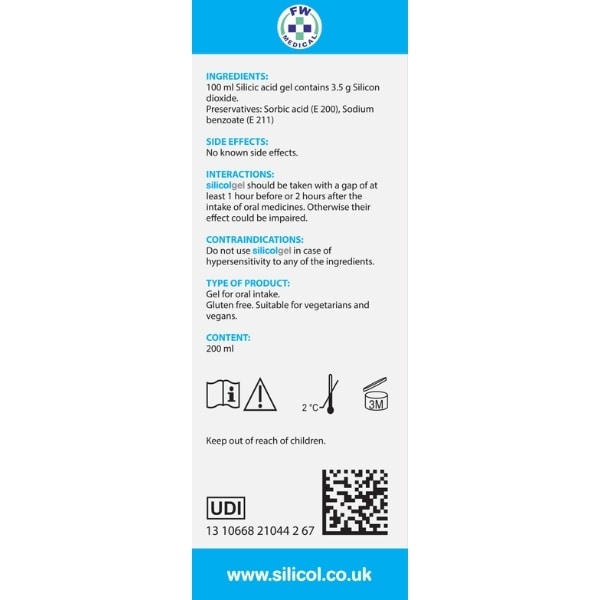 Silicol Gel for Gastrointestinal Disorders 200ml
