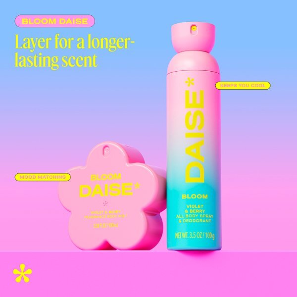 Daise Fragrance Body Mist Violet & Berry 100 Ml