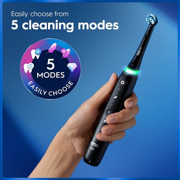 Oral-B iO5 Matt Black Electric Toothbrush