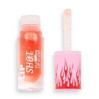 Revolution Hot Shot Lip Flame Plumping Gloss Red Blaze