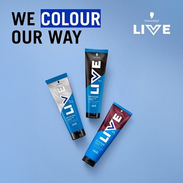 Schwarzkopf LIVE Onyx Colour & Shine Hair Gloss