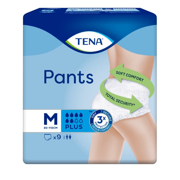 TENA Pants Plus Medium X9