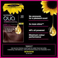 Garnier Olia 5.15 Frosted Chocolate Brown Permanent Hair Dye