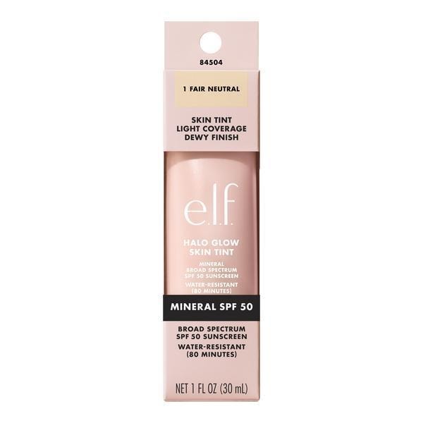e.l.f. Halo Glow Skin Tint Foundation - 50 1 Fair Neutral