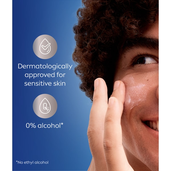 Nivea Men Sensitive Skin & Stubble Gel Moisturiser 50Ml