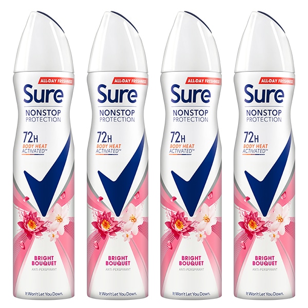 Sure Nonstop Antiperspirant Deodorant Bright Bouquet Bundle