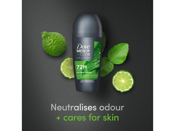 Dove Men+Care Advanced Extra Fresh Anti-Perspirant Roll On 50 ml