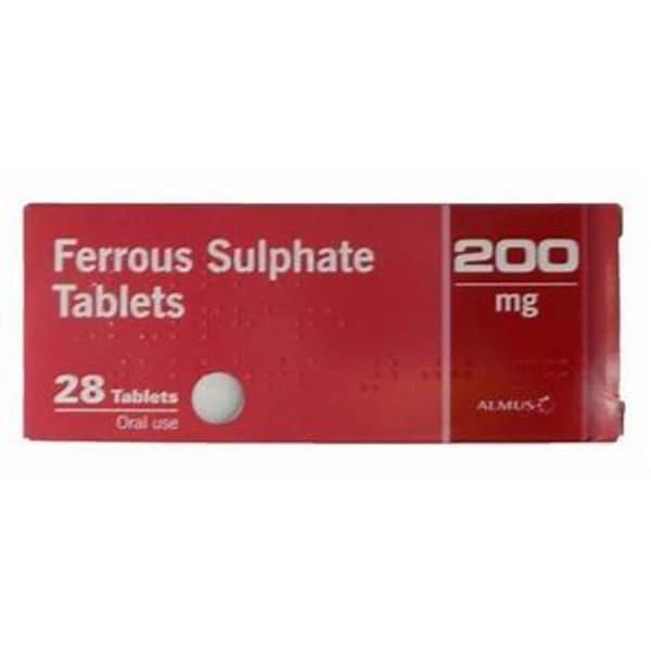 Ferrous Sulphate 200mg x 28