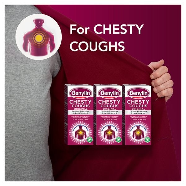 Benylin Chesty Coughs Original Cough Syrup 150ml