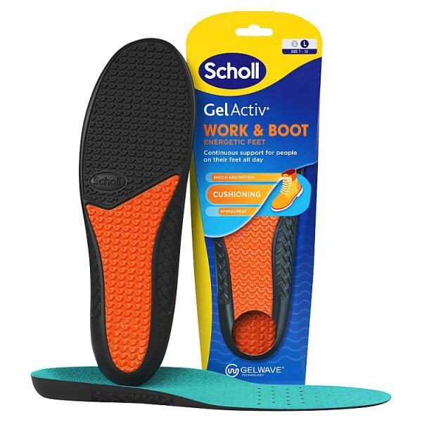 Scholl Gel Activ Insole Work & Boot Large