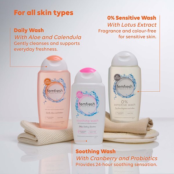 Femfresh Soothing Wash 250ml