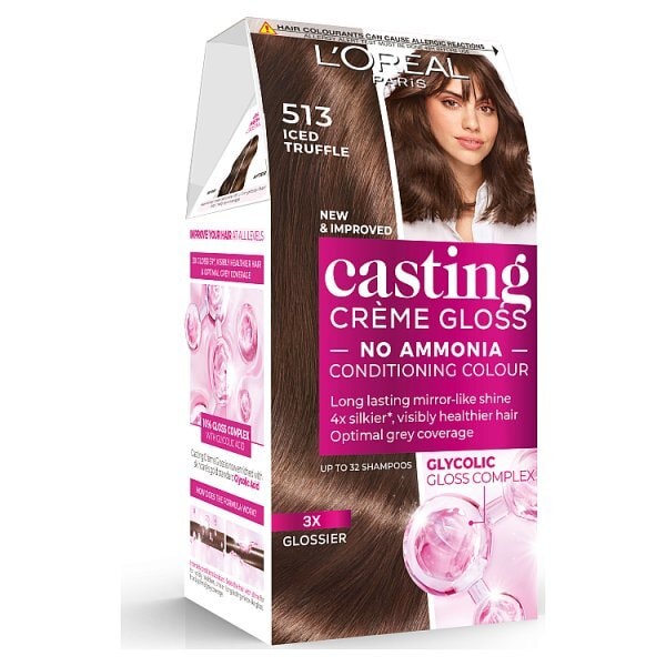 L'Oréal Casting Crème Gloss 513 Iced Truffle Hair Dye