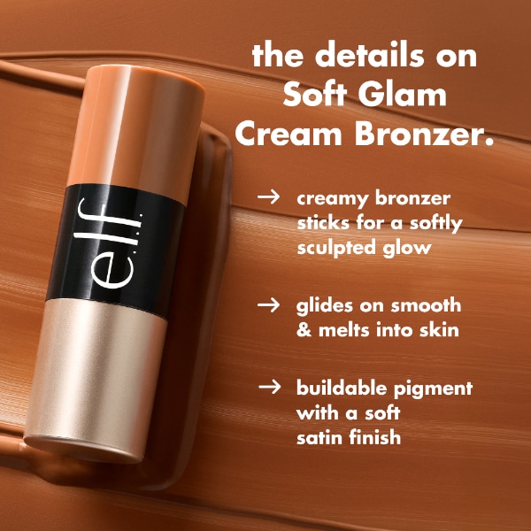 e.l.f. Soft Glam Cream Bronzer Deep
