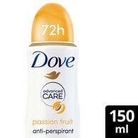 Dove Advanced Antiperspirant Deodorant Passion Fruit 150ml