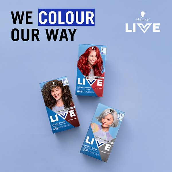 Schwarzkopf LIVE 035 Real Red Permanent Hair Dye