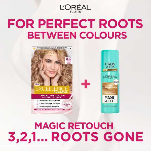 L'Oréal Excellence Crème 8.12 Natural Frosted Beige Blonde