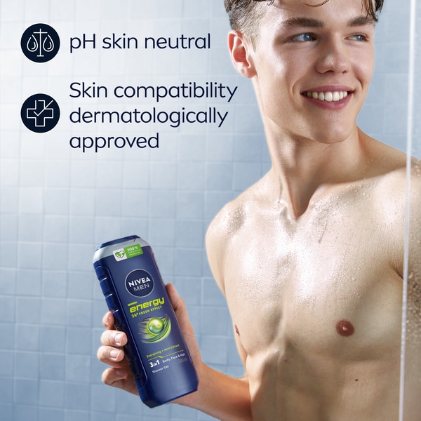 NIVEA MEN Energy Shower Gel 500ml