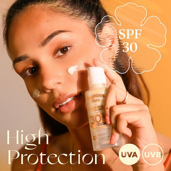 Hawaiian Tropic Silk Hydration Airsoft faces SPF30 50ml