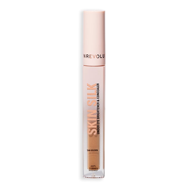 Revolution Skin Silk Brightener & Concealer Tan Golden