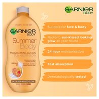 Garnier Summer Body Dark Gradual Tan Moisturiser 400ml