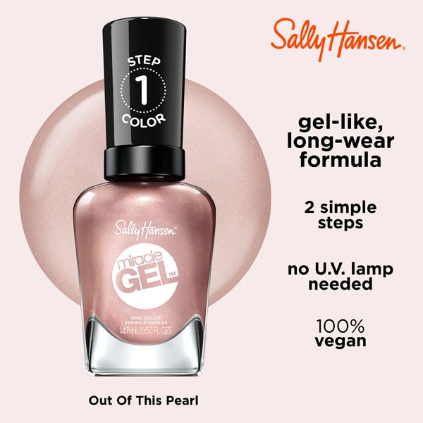 Sally Hansen Miracle Gel Nail Polish - Out Of This Pearl