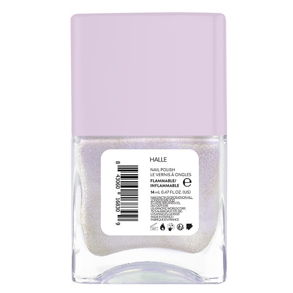 Nails.INC Its Topless Halle Lilac Shimmer Polish 14ml