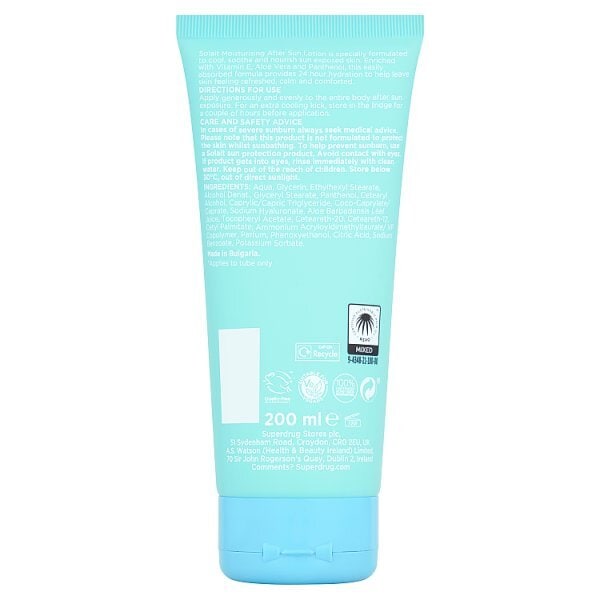 Superdrug Solait After Sun Lotion 200ml