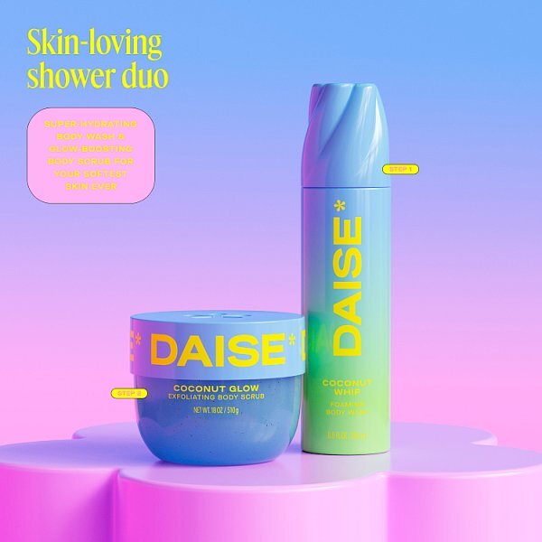 Daise Body Scrub Coconut 510 G