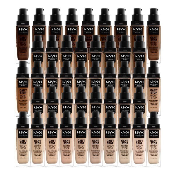 NYX Professional Makeup Cant Stop Foundation Chestnut