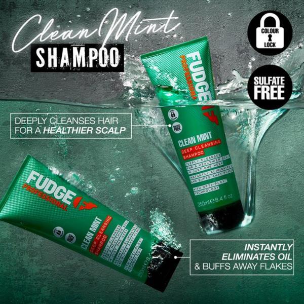 Fudge Professional Clean Mint Scalp Cleanse Shampoo 250Ml